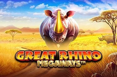 Great Rhino Megaways Pragmatic Play Slot Demo slot cover image
