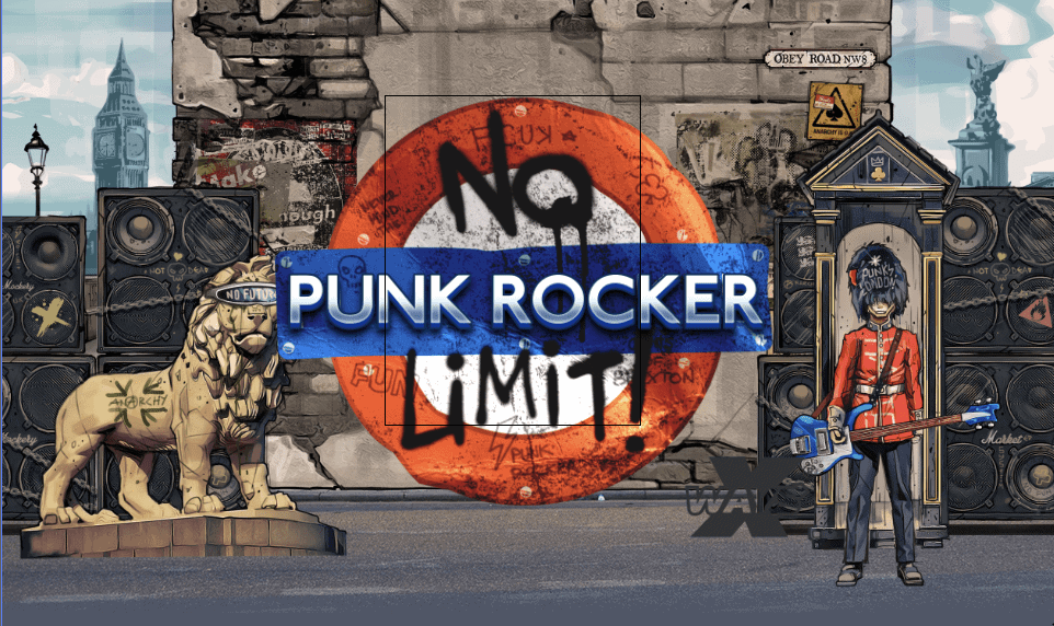 Punk Rocker Slot Demo by Nolimit City slot cover image