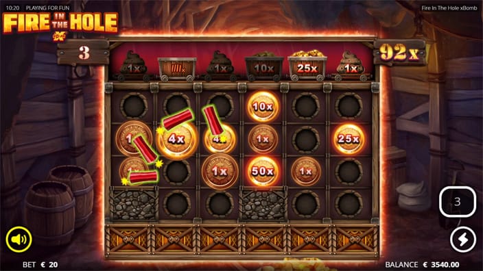 Fire in the Hole slot dynamite feature Fire in the Hole slot dynamite feature