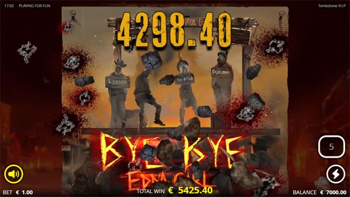 Tombstone RIP slot big win 1