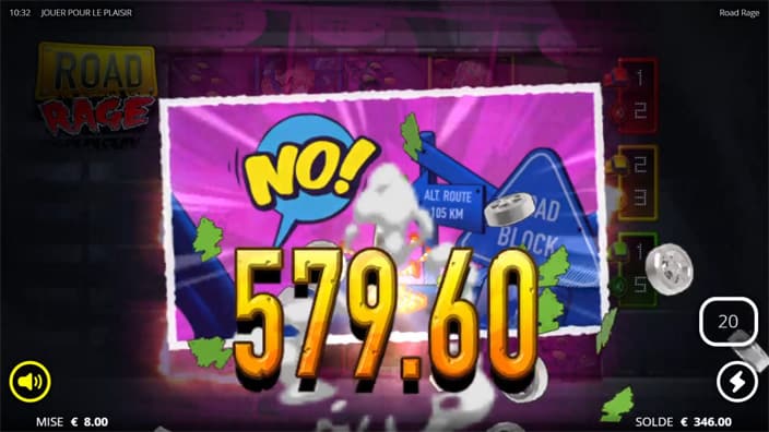 Road Rage slot big win Road Rage slot big win
