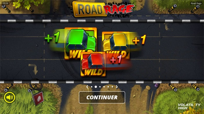 Road Rage slot features Road Rage slot features