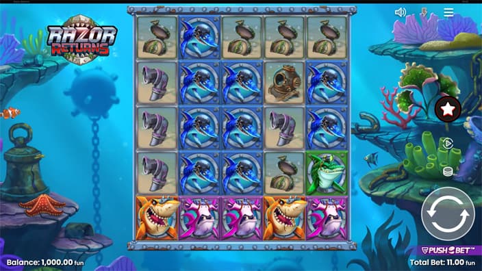 Razor Returns slot Razor-Returns-slot