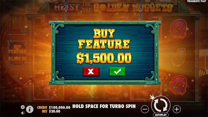 Heist for the Golden Nuggets slot bonus buy Heist for the Golden Nuggets slot bonus buy