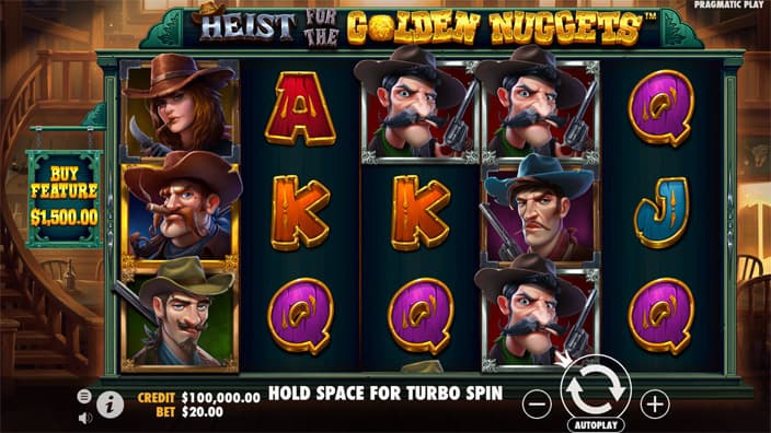 Heist for the Golden Nuggets slot Heist for the Golden Nuggets slot