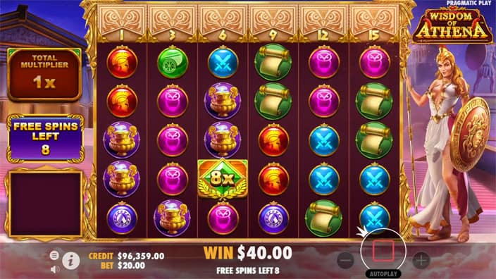 Wisdom of Athena slot multiplier symbol Wisdom-of-Athena-slot-multiplier