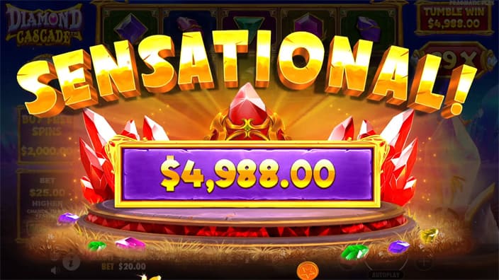 Diamond Cascade slot big win Diamond-Cascade-slot-big-win