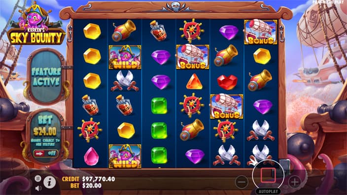 Sky Bounty slot free spins feature Sky Bounty slot free spins