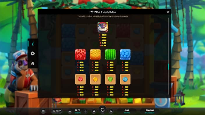Sloth Tumble slot paytable Sloth-Tumble-slot-paytable