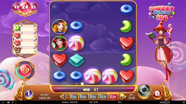 Sweet Alchemy 100 slot wild symbol Sweet-Alchemy-100-slot-wild