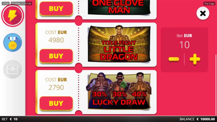 The Cage slot bonus buy The Cage slot bonus buy