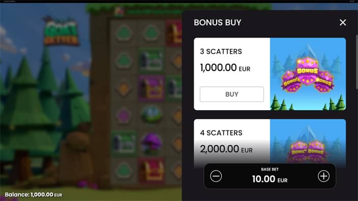 Goat Getter slot bonus buy