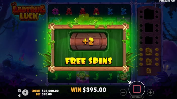Ladybug Luck slot bonus retrigger Ladybug Luck slot bonus retrigger