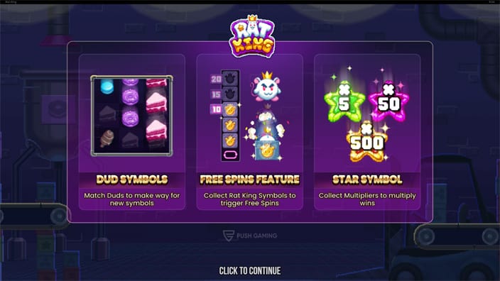 Rat King slot features Rat King slot features