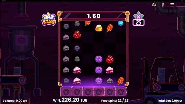 Rat King slot tumble feature Rat King slot tumble feature