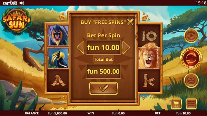 Safari Sun slot bonus buy Safari Sun slot bonus buy