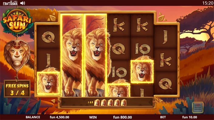 Safari Sun slot expanding symbol feature Safari Sun slot expanding symbol feature