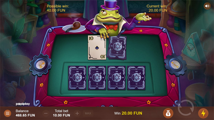 Tik Tak Toad slot gamble round Tik Tak Toad slot gamble round