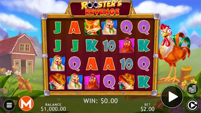 Roosters Revenge slot 1