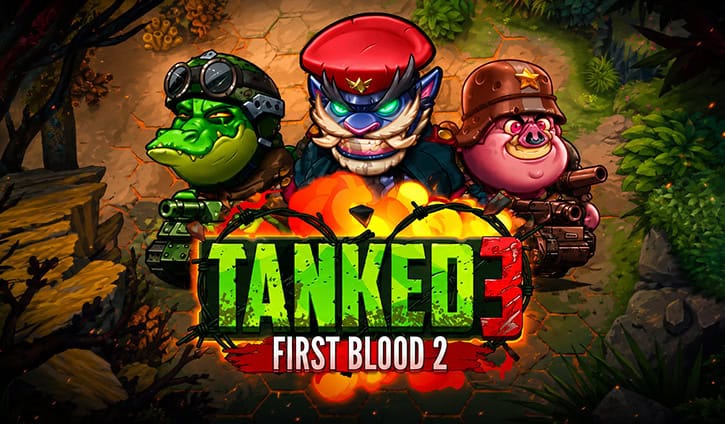 Tanked 3 First Blood 2 Slot Demo by Nolimit City slot cover image