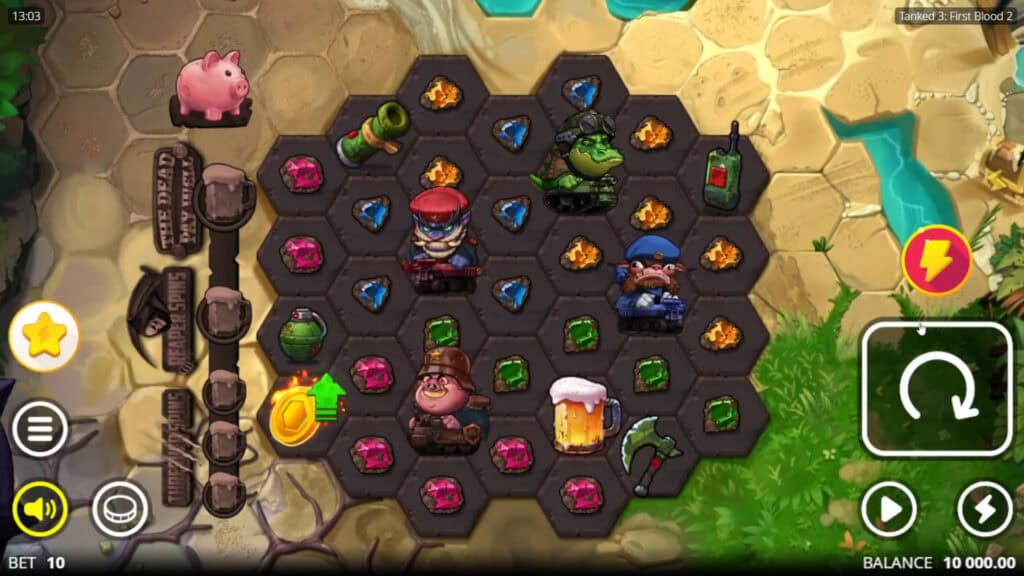 Tanked 3 First Blood 2 slot game preview