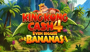 King Kong Cash Even Bigger Bananas 4 Slot Demo by Blueprint Gaming slot cover image