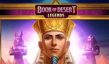 Book of Desert Legends Slot Demo by Max Win Gaming slot cover image
