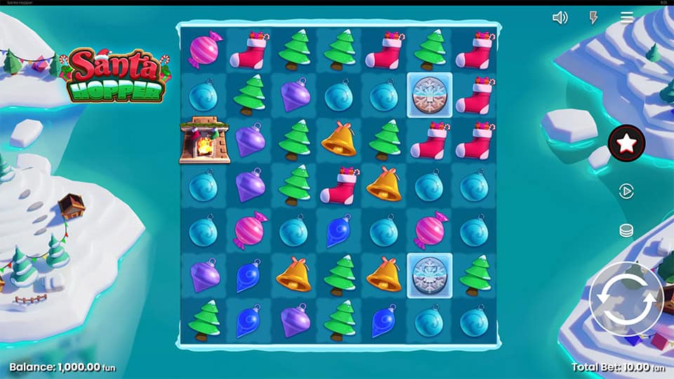 Santa Hopper slot game preview 1