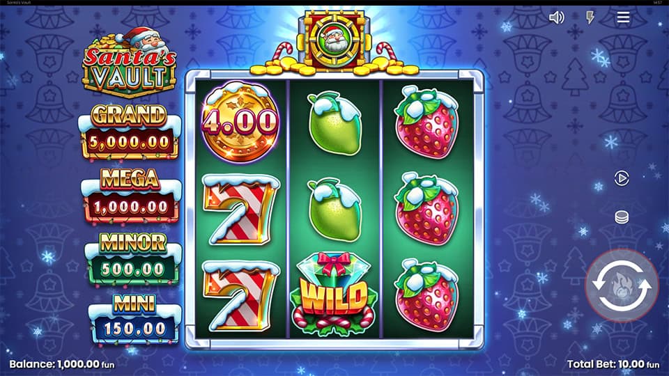 Santas Vault slot game preview 1