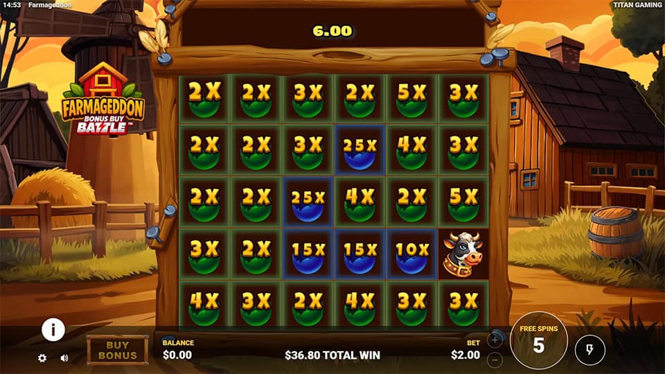 Farmageddon slot feature golden egg 1