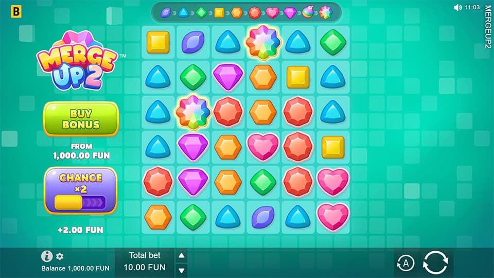 Merge Up 2 slot game preview 1