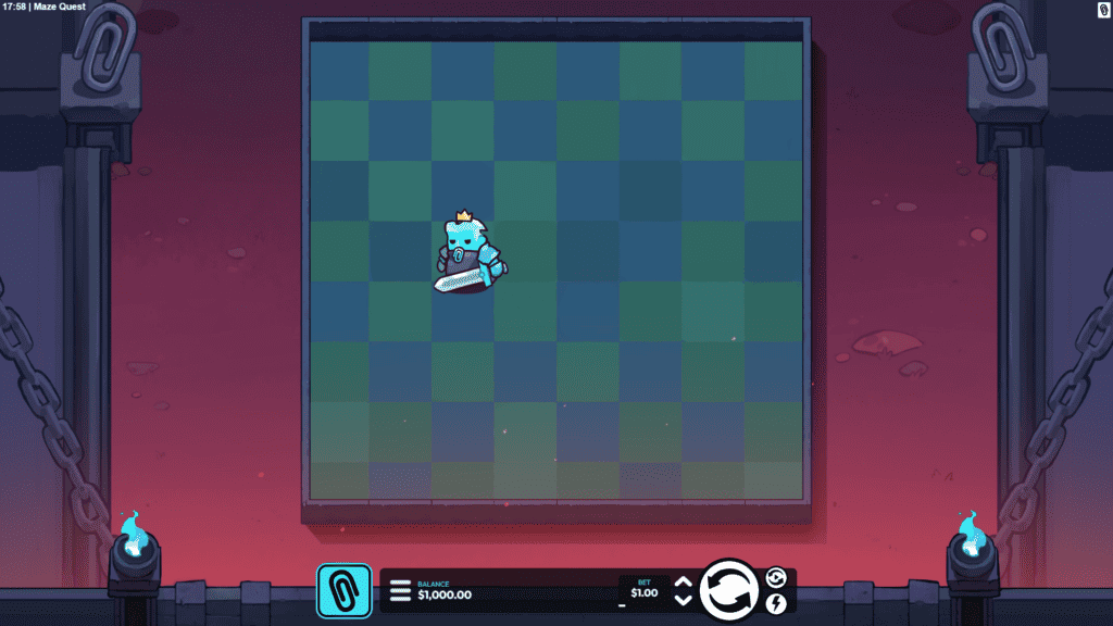 Paperclip maze quest slot game preview