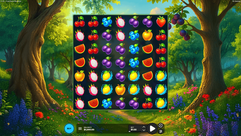 18gaming fruit burst bonanza slot game preview