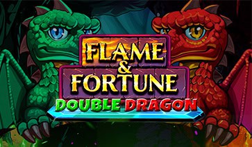 Flame & Fortune Double Dragon Slot Demo by OctoPlay slot cover image