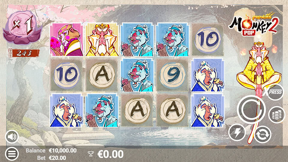 MonkeyPop 2 slot game preview 1