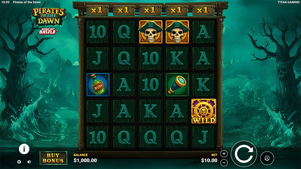 Pirates of the Dawn slot game preview 1