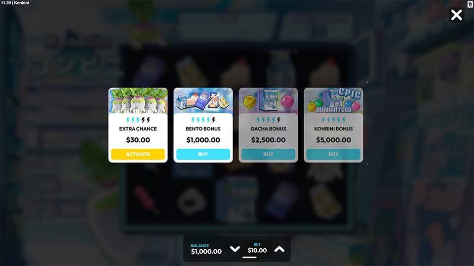 Konbini slot bonus buy