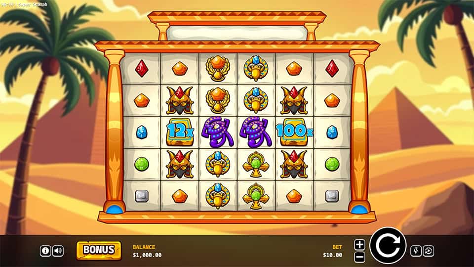 Super Scarab slot game preview