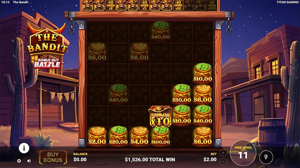 The Bandit slot feature bandit collector 1