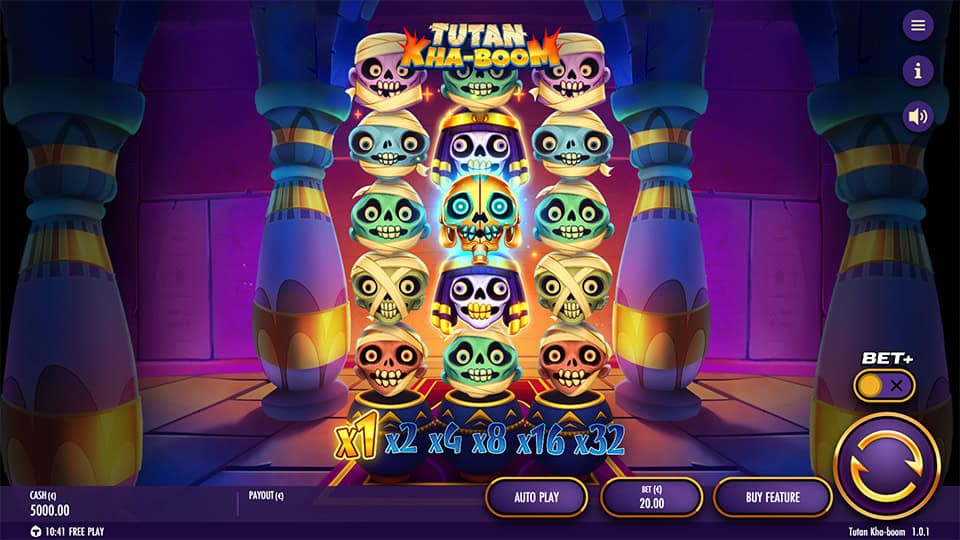Tutan Kha Boom slot game preview 1