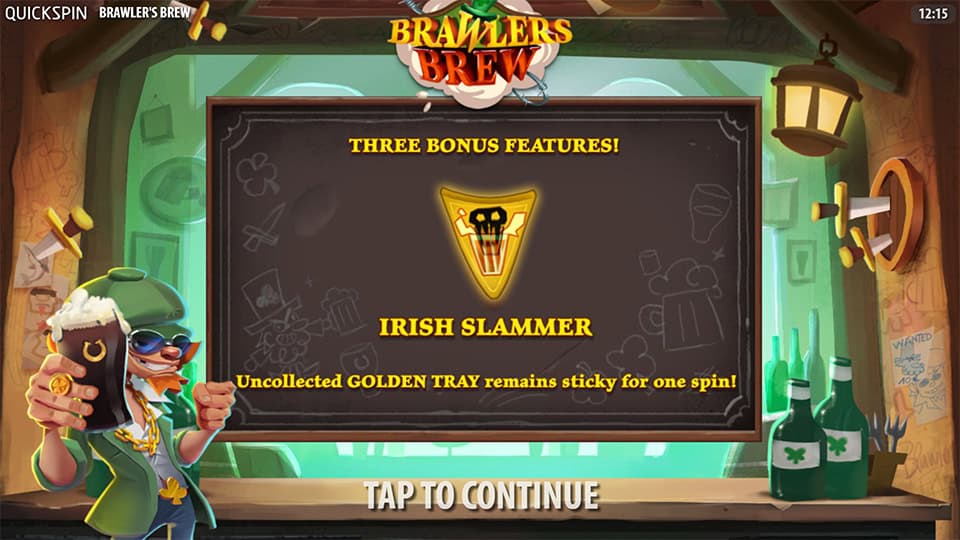 Brawlers Brew slot intro screen 1