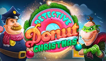 Detective Donut Christmas Slot Demo by Popiplay slot cover image