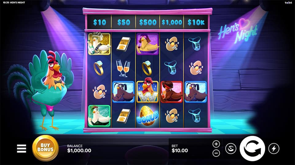 Hens Night slot game preview 1