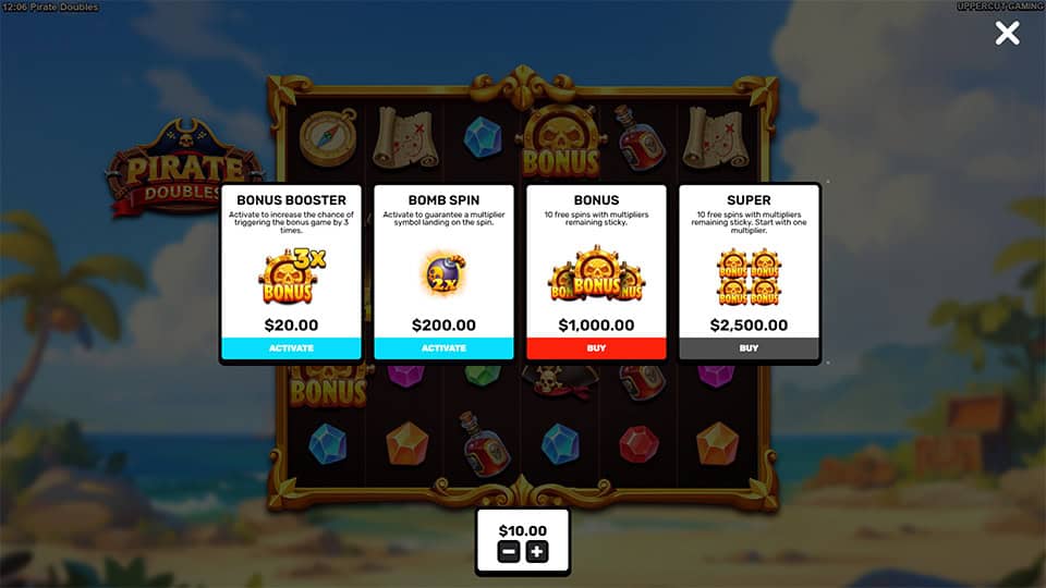 Pirate Doubles slot bonus buy