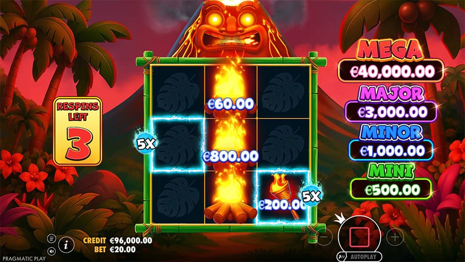 Super Tiki Strike slot feature collector