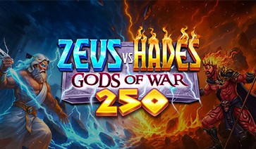 Zeus vs Hades Gods of War 250 Slot Demo by Pragmatic Play slot cover image