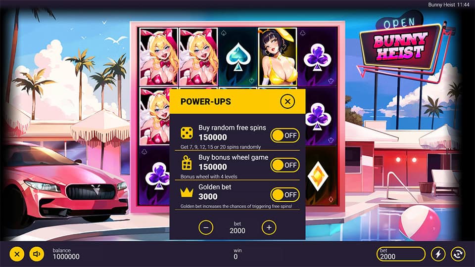 Bunny Heist slot bonus buy 1