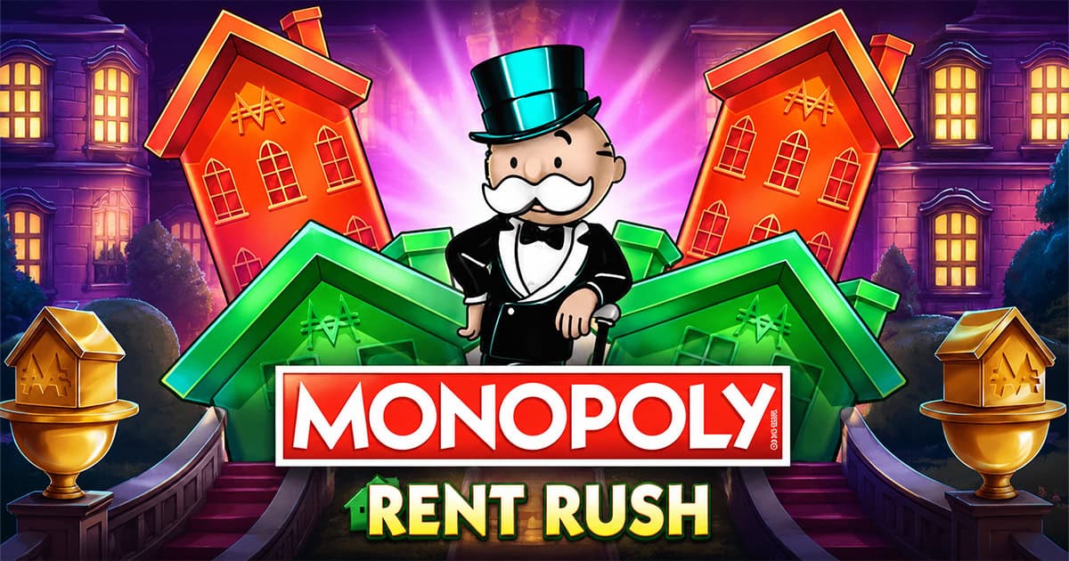 Monopoly Rent Rush Slot Demo by Red Tiger slot cover image
