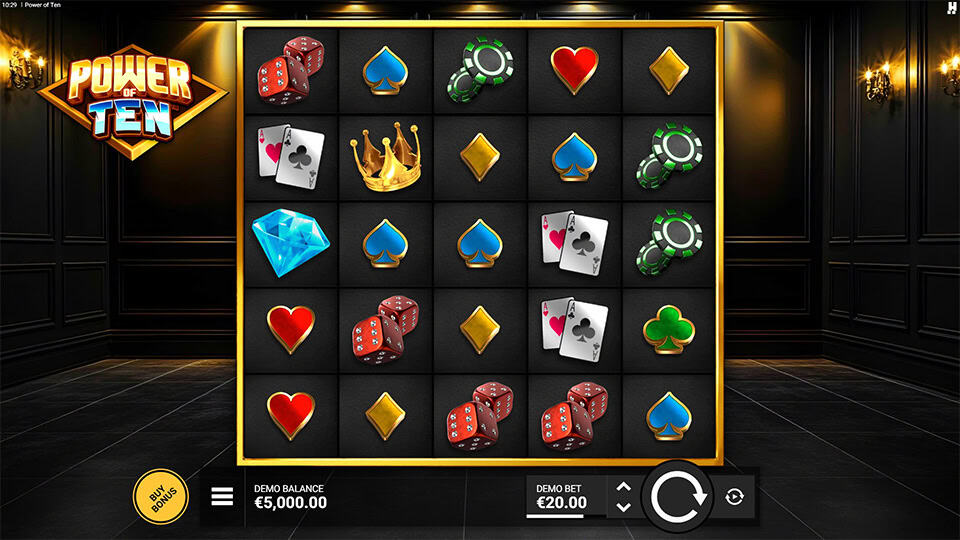 Power of Ten slot game preview