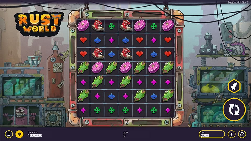 Rust World slot game preview 1